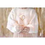 szív alakú csillagszóró, 2 db-os szett