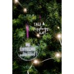 Fagyöngy akrildísz szett, 3 db-os szett