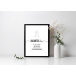 'MAMOSA bár' babaváró poszter