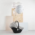 'Isten hozott itthon' gólyás fólia lufi