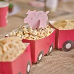 farm állatos snack kínáló