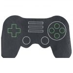 controller alakú gamer szalvéta