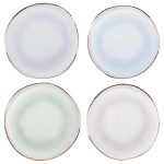 pasztel watercolor papír tányér