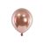 rosegold króm latex lufi, 12 cm
