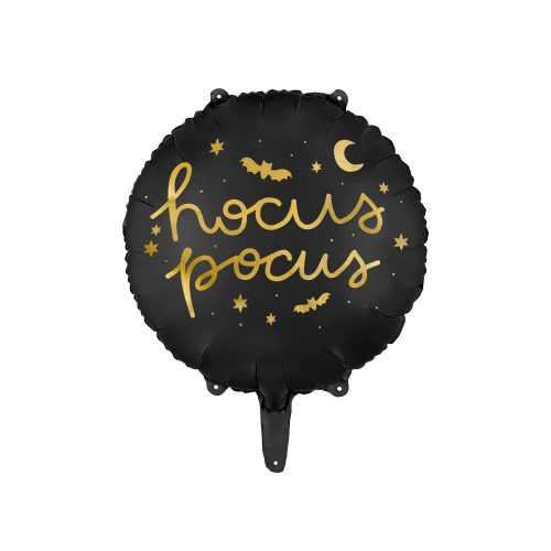 Hocus pocus fólia lufi, fekete