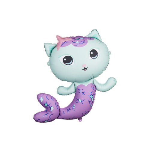 Szirénke (MerCat) fólia lufi