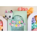 'Happy birthday' Gabby babaháza szülinap girland