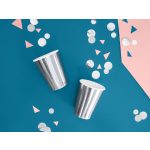 ezüst papír pohár