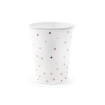 rose gold papír parti pohár