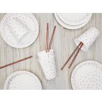 rose gold papír parti pohár