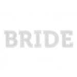 'Bride' vasalható felirat