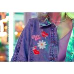 szerelem mix vasalható patchek, 4 db-os szett