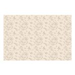 virágos bézs asztalterítő