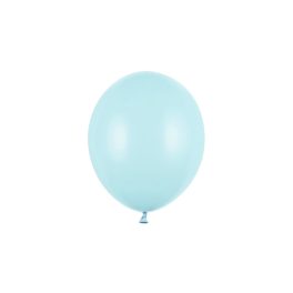 pastel light blue erős latex lufi, 23 cm