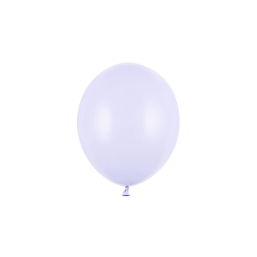 pastel light lilac erős latex lufi, 23 cm
