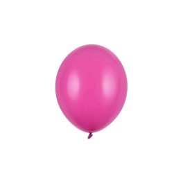 pastel hot pink erős latex lufi, 23 cm