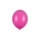 pastel hot pink erős latex lufi, 23 cm