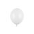 pastel pure white erős latex lufi, 23 cm
