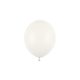 pastel off-white erős latex lufi, 23 cm