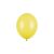 pastel honey yellow erős latex lufi, 23 cm