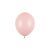 pastel dusty rose erős latex lufi, 23 cm