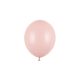 pastel dusty rose erős latex lufi, 23 cm