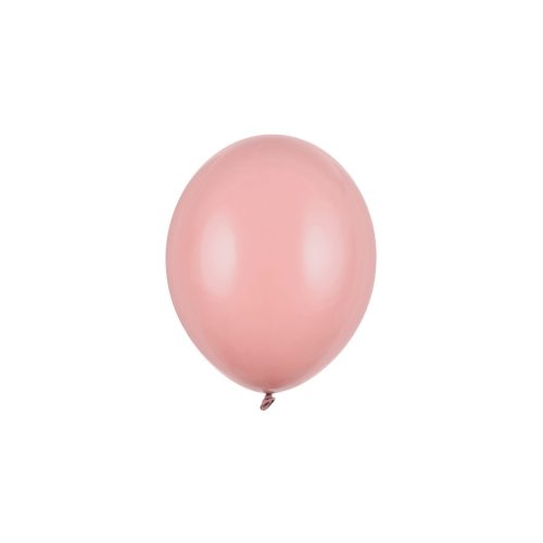 pastel dark dusty rose erős latex lufi, 23 cm