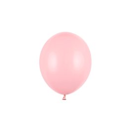 pastel baby pink erős latex lufi, 23 cm