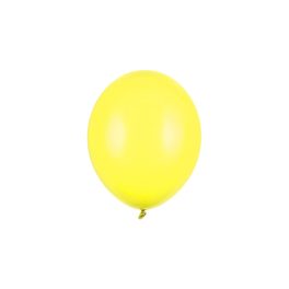 pastel lemon zest erős latex lufi, 23 cm