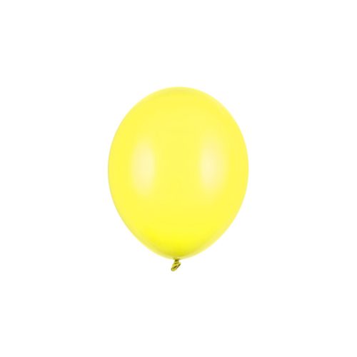 pastel lemon zest erős latex lufi, 23 cm