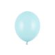 pastel light blue erős latex lufi, 30 cm