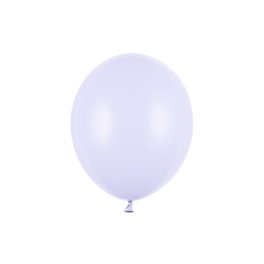 pastel light lilac erős latex lufi, 30 cm