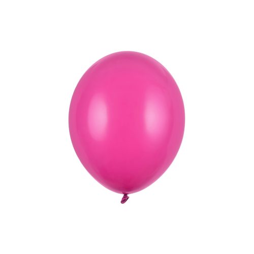 pastel hot pink erős latex lufi, 30 cm
