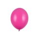 pastel hot pink erős latex lufi, 30 cm