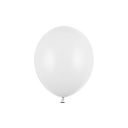 pastel pure white erős latex lufi, 30 cm