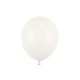 pastel off-white erős latex lufi, 30 cm