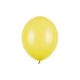 pastel honey yellow erős latex lufi, 30 cm