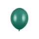 pastel bottle green erős latex lufi, 30 cm