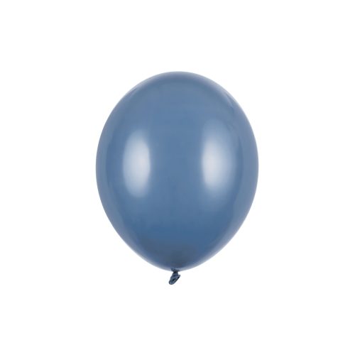 pastel navy blue erős latex lufi, 30 cm