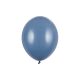pastel navy blue erős latex lufi, 30 cm
