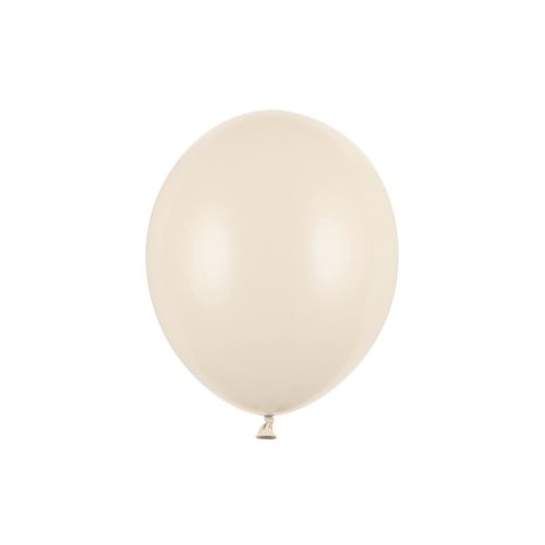 erős bézs latex lufi, 30 cm