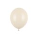 erős bézs latex lufi, 30 cm