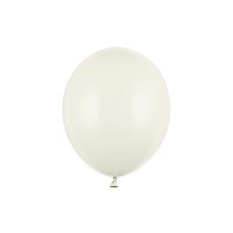 pastel light cream erős latex lufi, 30 cm