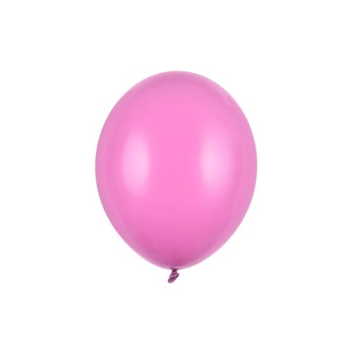 pastel fuchsia erős latex lufi, 30 cm