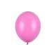 pastel fuchsia erős latex lufi, 30 cm
