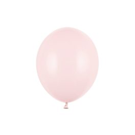 pastel pale pink erős latex lufi, 30 cm