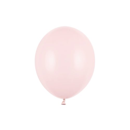 pastel pale pink erős latex lufi, 30 cm
