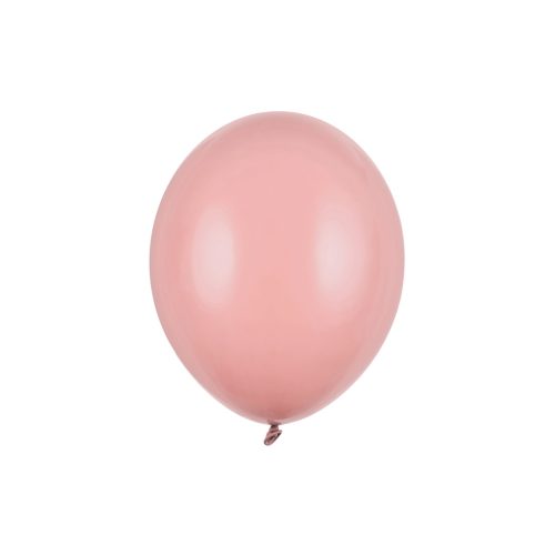 pastel dark dusty rose erős latex lufi, 30 cm