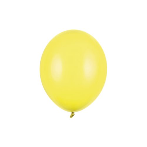 pastel lemon zest erős latex lufi, 30 cm