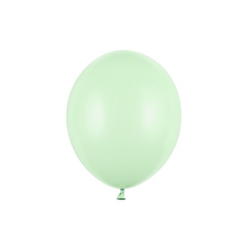 pastel pistachio erős latex lufi, 30 cm